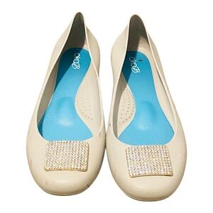 OKA-B Taylor Matte Ballet Flats Size 8 Jelly